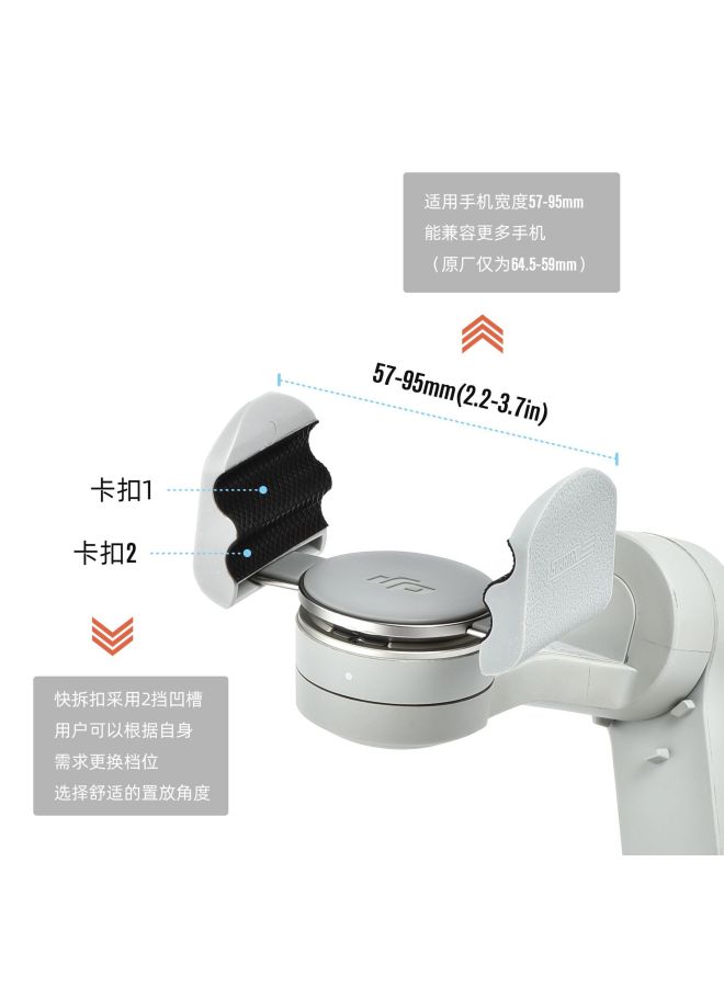 STARTRC جهاز تثبيت يدوي Dji Om5 مع ملحقات Dji Om4 Se لمكافحة الاهتزاز للهواتف المحمولة - Image 5