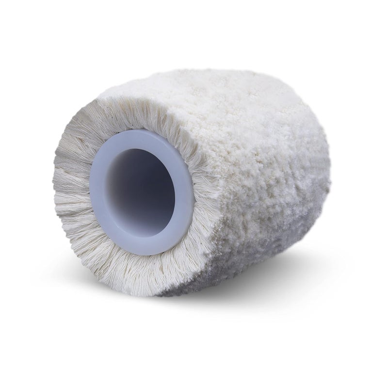 CS Unitec CS2420 Cotton Buffing Wheel, 4" Diameter x 6" Wide - Image 3