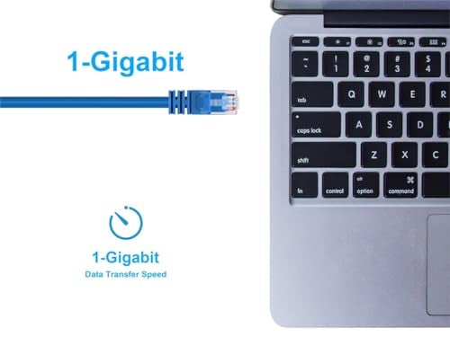 Monoprice 3FT 24AWG Cat6 550MHz UTP Ethernet Bare Copper Network Cable - Blue - Image 5