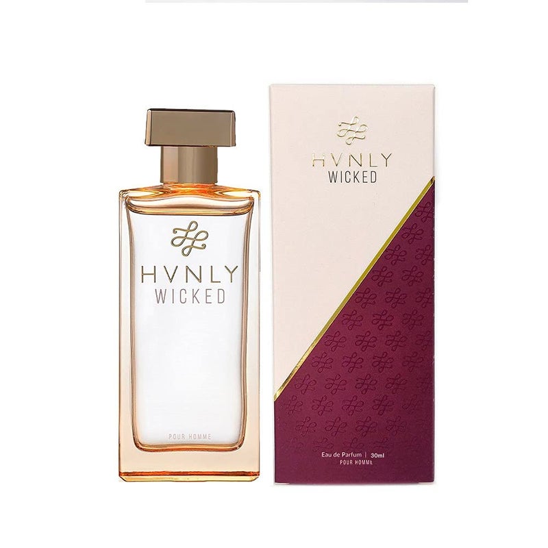 HVNLY Wicked Leathery EDP Everyday Cologne For Men An Ideal Gift Premium Long Lasting Fragrance Dark Woods Musk Spices Evening Casual Wear Office Wear 10 Fl Oz - Image 2