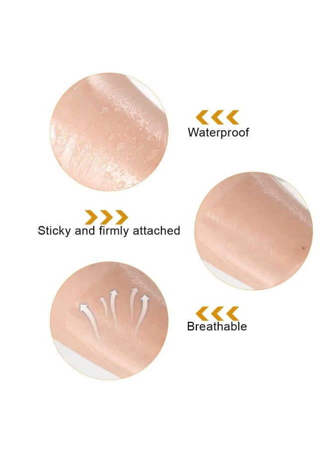 Winner Transparent film dressing, 12*10cm, waterproof, self-adhesive, transparent wound dressing, post-tattoo care, shower protective film, sterile and breathable. - Image 4