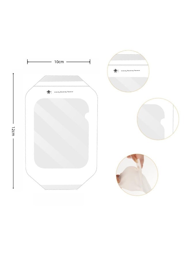 Winner Transparent film dressing, 12*10cm, waterproof, self-adhesive, transparent wound dressing, post-tattoo care, shower protective film, sterile and breathable. - Image 3
