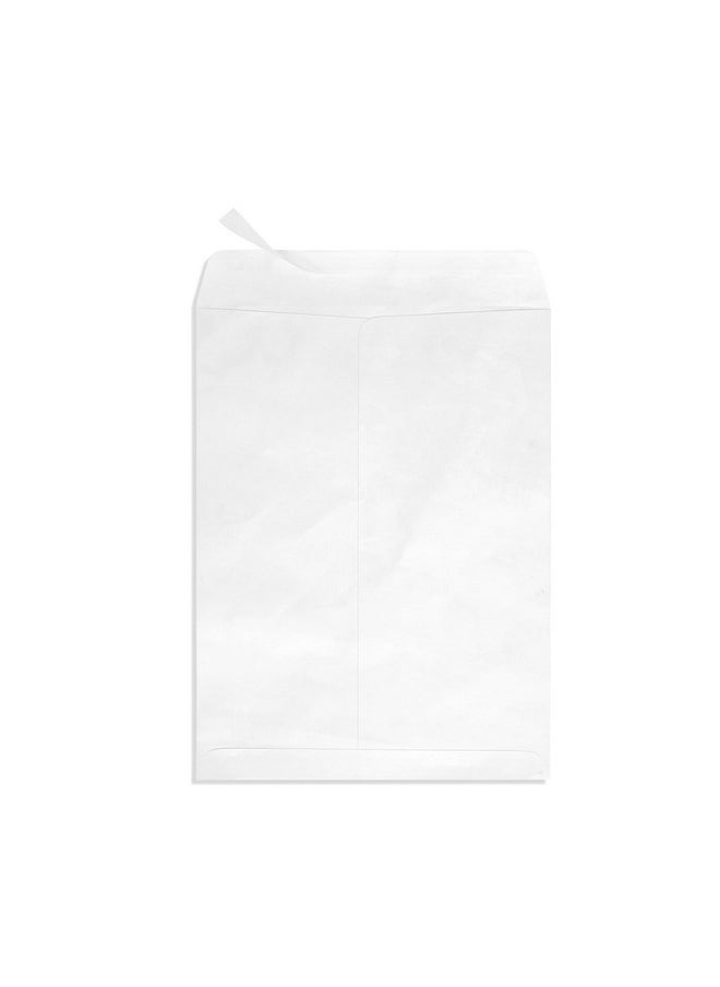 Blue Summit Supplies 100 9X12 Tyvek Envelopes Self Seal 9 X 12 Catalog Mailer Ultra Strong 14Lb Tear Resistant Material Designed For Secure Mailing Strong Peel And Seal Flap 100 Envelopes  - Image 2