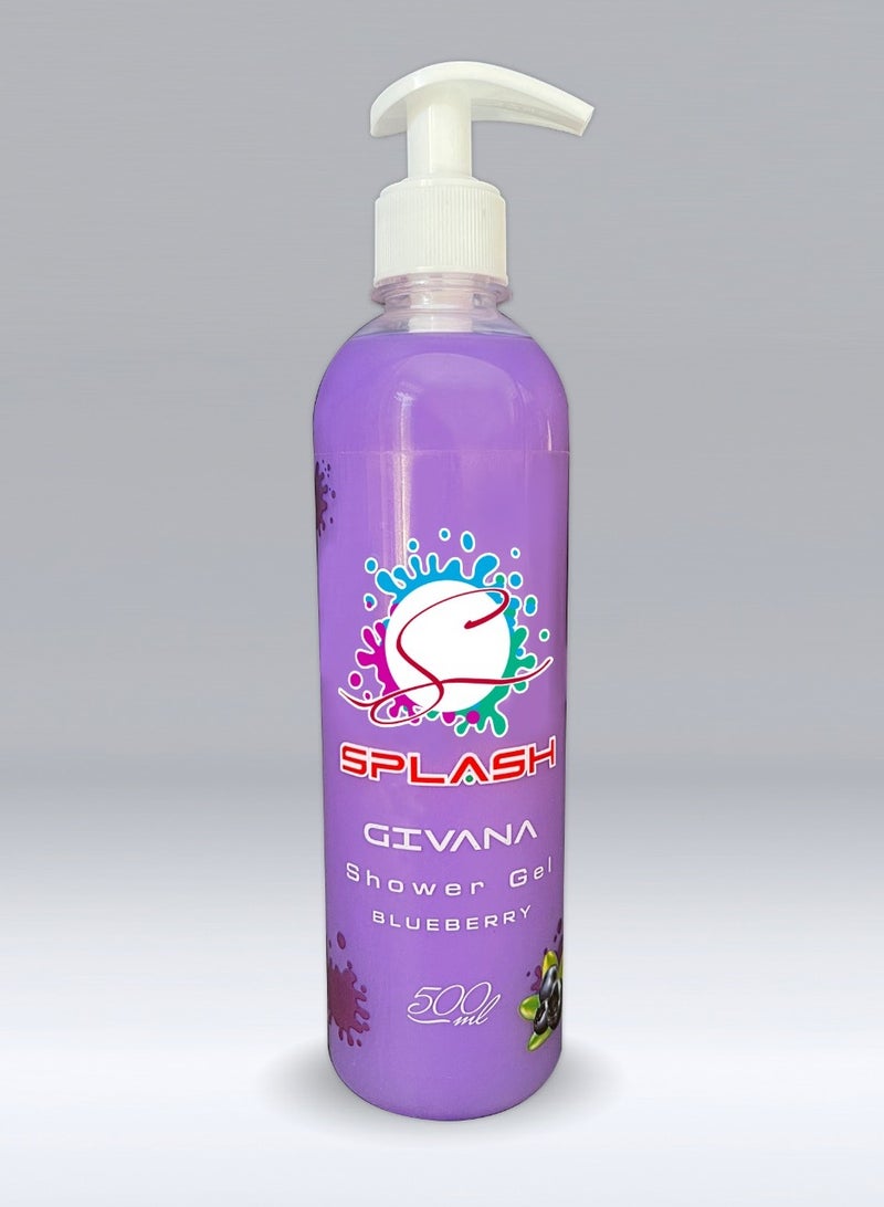 Splash Givana Shower gel Blueberry