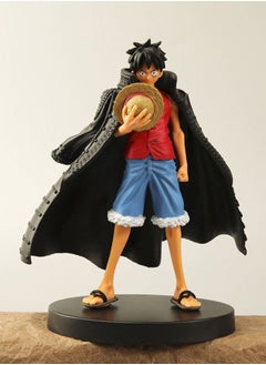 Anime One Piece Luffy Figure, Black Cape Luffy Action Figure, Straw Hat Luffy Collectible Model Statue Figure Toy, High Quality Cartoon Figure Toy 18cm - pzsku/ZE3CB5517ACC7C241CA9FZ/45/_/1684863193/bdff716a-6af7-4293-81ec-1793de114b03