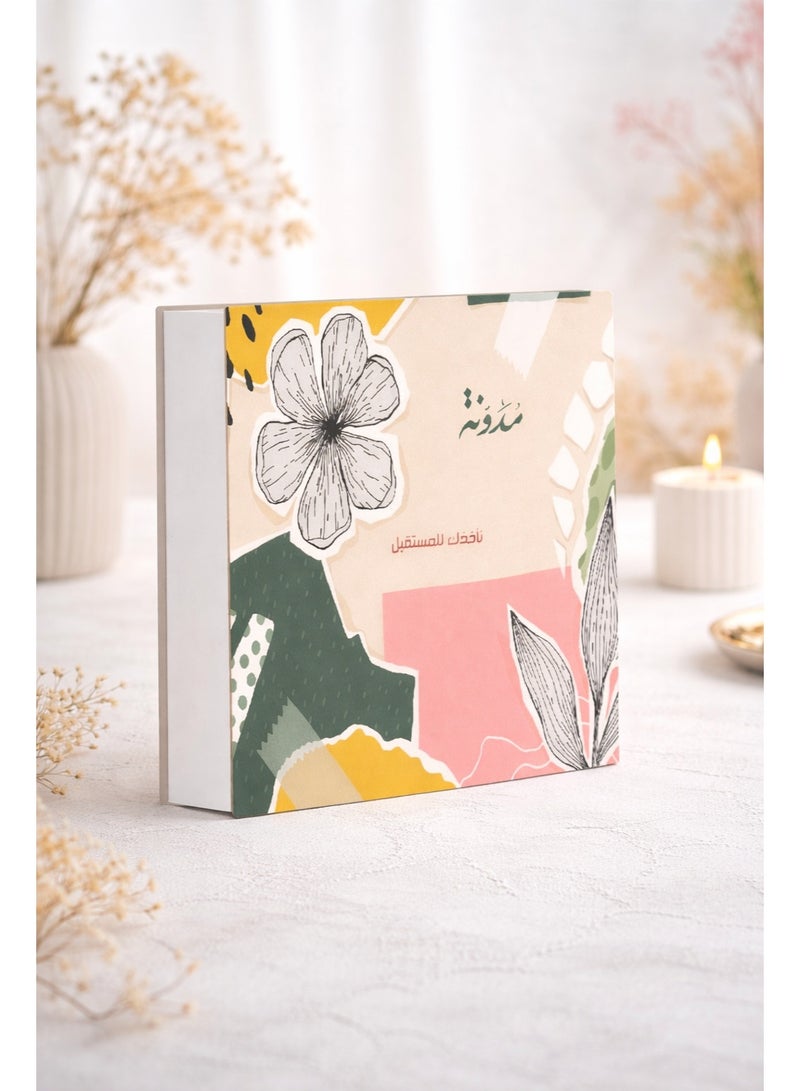 مدونة – دفتر ملاحظات ملهم بتصميم عصري | نأخذك للمستقبل | غلاف مقوى متين | نوت بوك أنيق للدراسة والعمل وتدوين الأفكار - Image 1