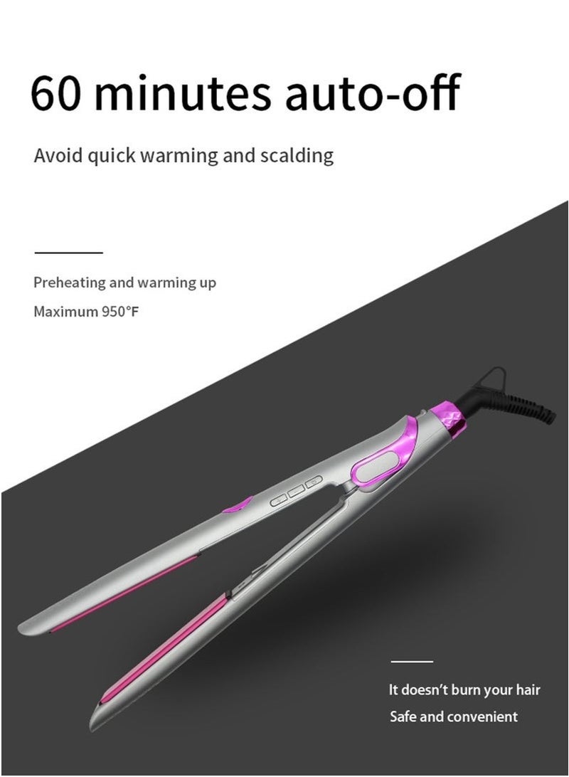 روزيابرو جهاز تمليس الشعر روزيا برو HR818 – سيراميك، محمول وقابل لإعادة الشحن - Image 4