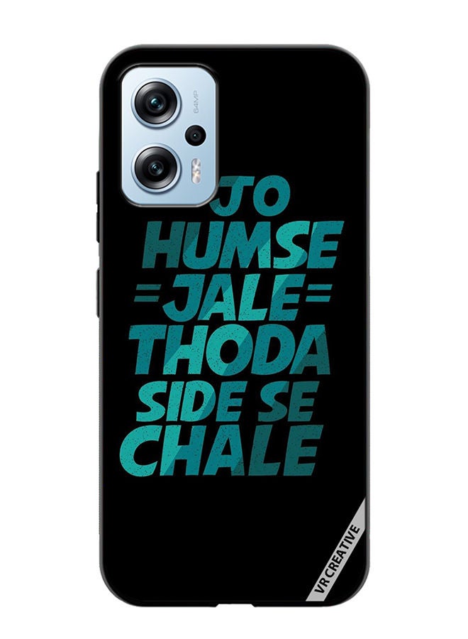 VR CREATIVE Protective Case Cover For Xiaomi Poco X4 GT Jo Humse Jale Design Multicolour - Image 1