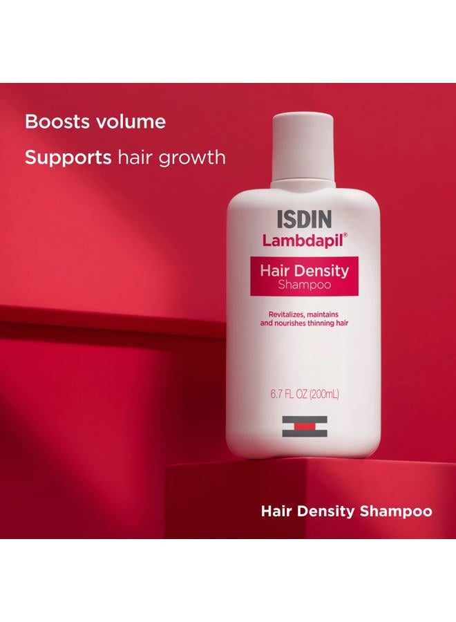 ISDIN Lambdapil Hair Loss Shampoo, Revitalizes and Nourishes Thinning Hair for Fuller Thicker Hair, 6.7 Fl Oz - Image 4
