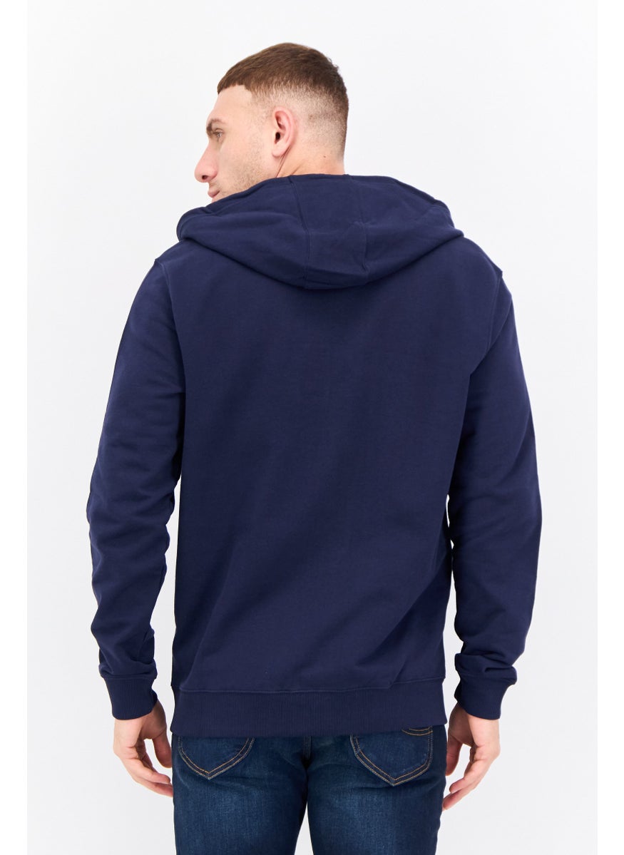 Men Hooded Brand Logo Long Sleeves Sweatshirt, Navy - pzsku/ZE3CB64586925E34C1350Z/45/_/1738764629/215d858c-ed71-40f9-bee5-fe2f6a7c174b