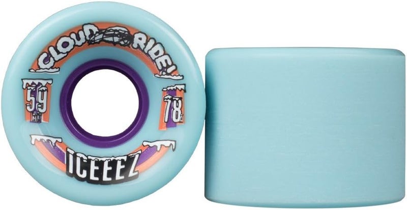 Cloud Ride ! Premium Urethane Wheels for Street Cruising, Skateboarding, Longboarding, Carving, Downhill, Freeriding, Freestyle, Filmer Wheel - Image 1