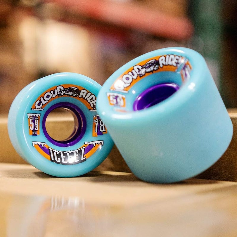Cloud Ride ! Premium Urethane Wheels for Street Cruising, Skateboarding, Longboarding, Carving, Downhill, Freeriding, Freestyle, Filmer Wheel - Image 2