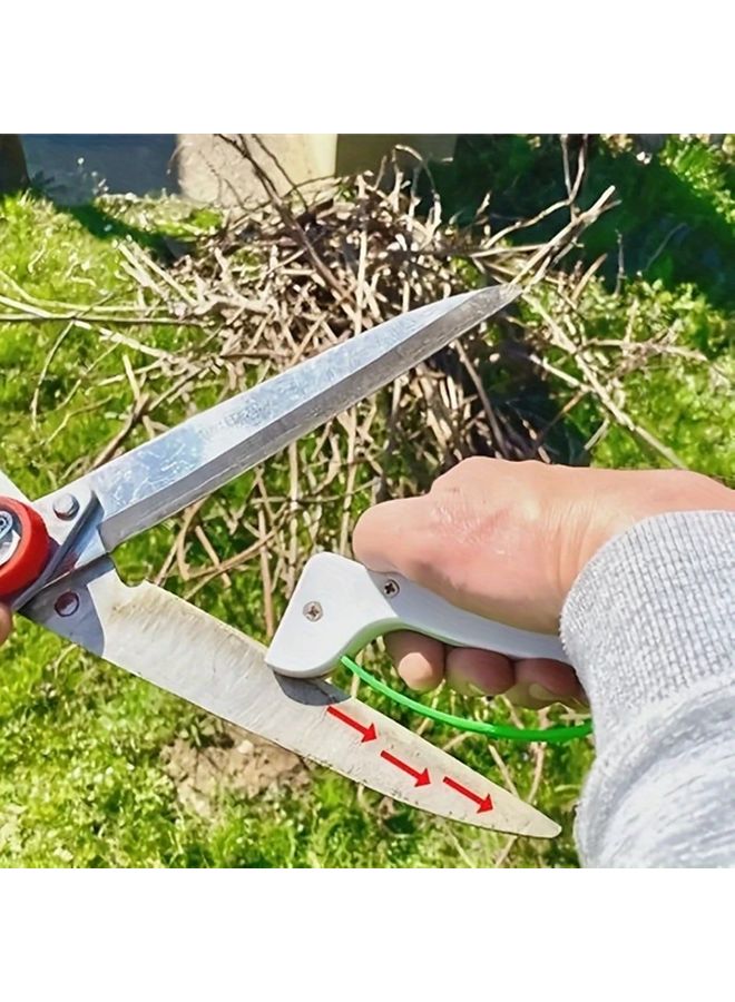 شحذ أبيض متعدد الأغراض مع حجر شحذ من الصلب التنغستن وقاعدة مانعة للانزلاق - Image 3