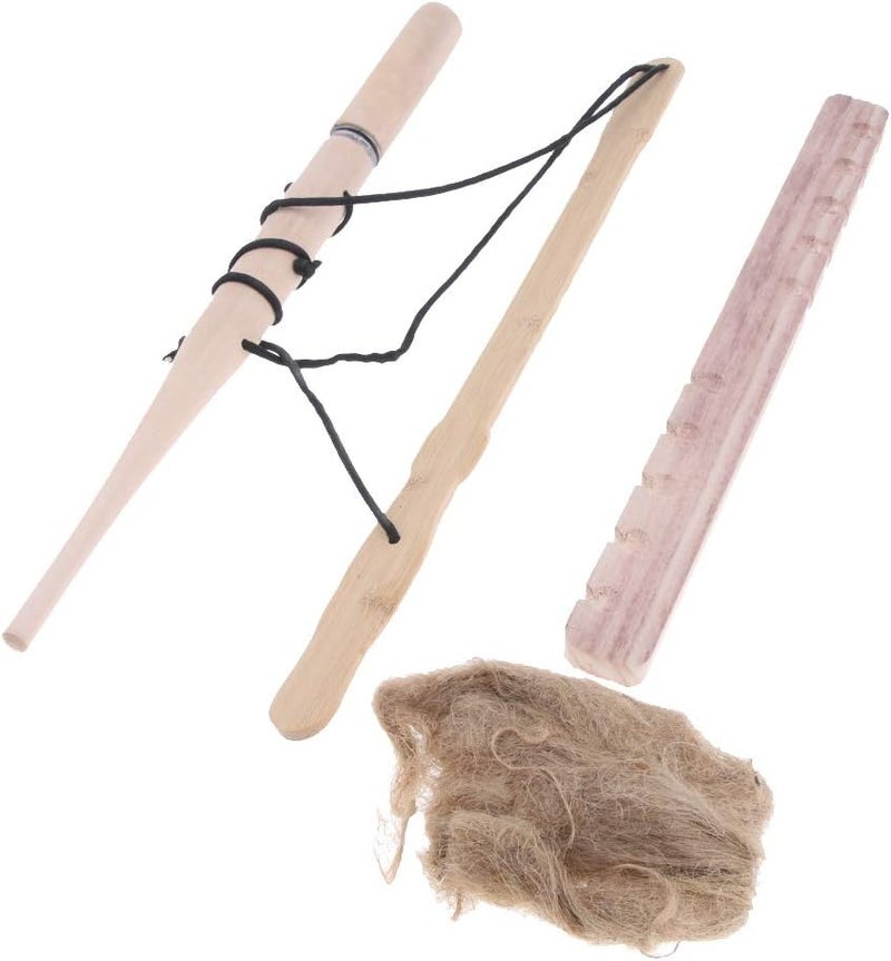 كلاراكو أداة إشعال النار البدائية العالمية، مثقاب القوس الخشبي، مجموعة احتكاك المغامرة، 3 أنواع متوفرة - Image 5