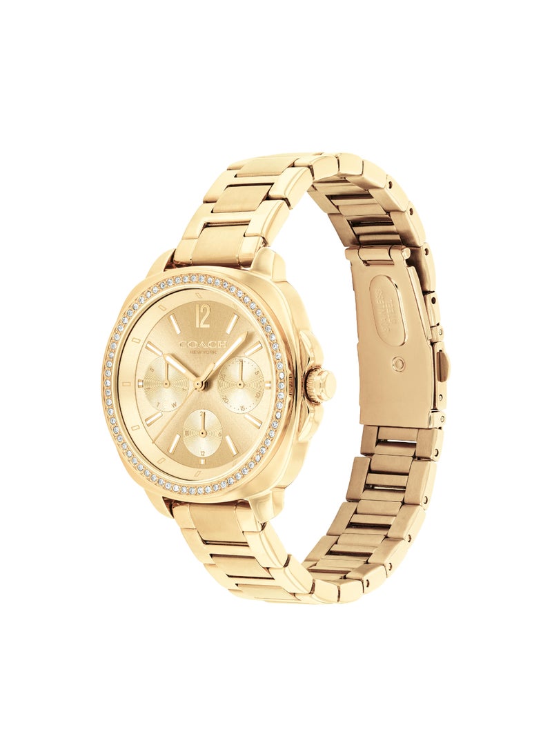 COACH COACH WATCHES TONNEAU ANALOG WOMEN'S GOLD CASE WATCH - 14504393  - Image 1