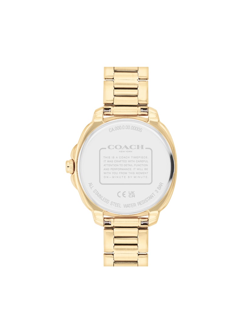 COACH COACH WATCHES TONNEAU ANALOG WOMEN'S GOLD CASE WATCH - 14504393  - Image 3