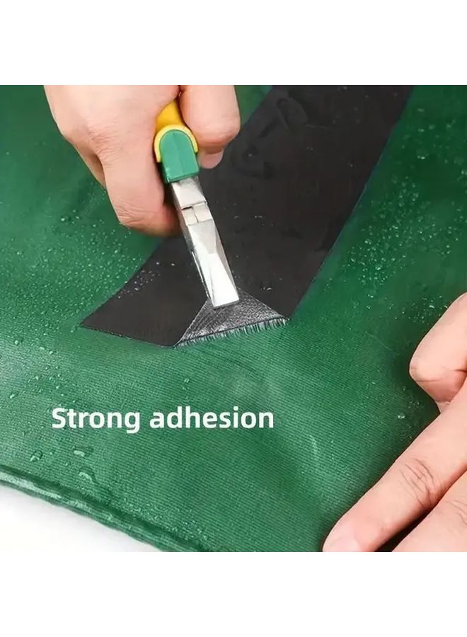 Black Waterproof Leak Proof Repair Tape for RV Tent Camping Truck Picnic - Image 2