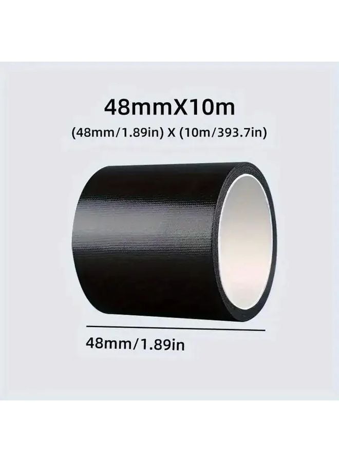 Black Waterproof Leak Proof Repair Tape for RV Tent Camping Truck Picnic - Image 1