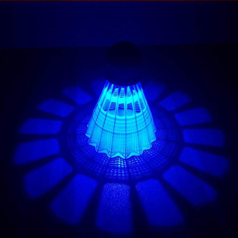 ZHENAN LED Badminton Shuttlecocks Dark Night Glow Birdies Lighting for Outdoor & Indoor Sports Activities (Nylon_5pcs) - Image 4