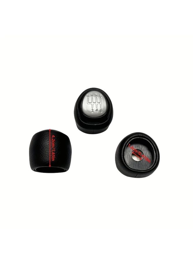 Gear Shift Lever Head Cover 5 6 Speed Durable ABS Plastic Anti Corrosion Easy Install - Image 2