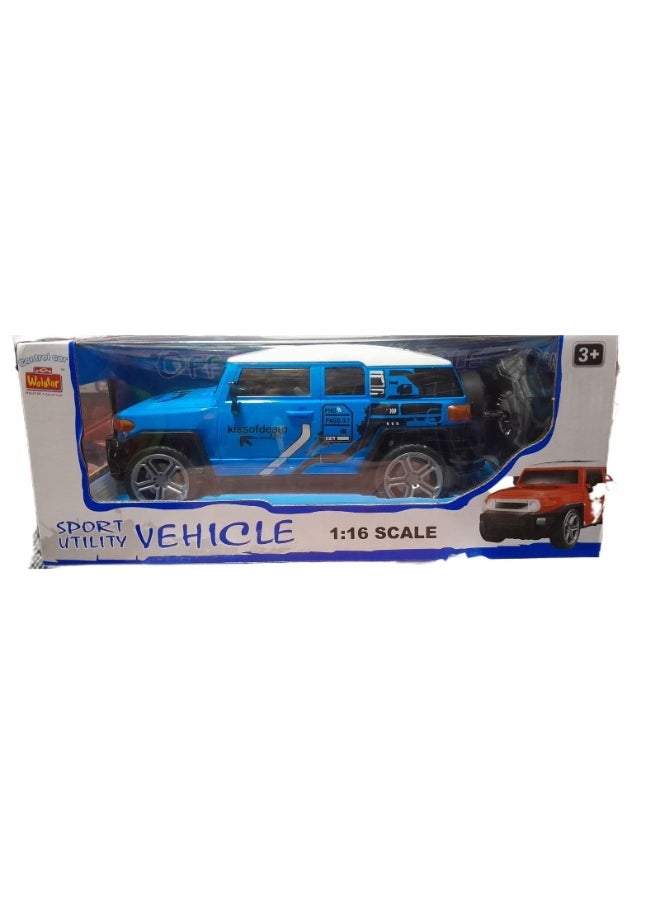 Rechargeable RC FJ Cruiser Car – High-Speed 3D Remote Control Vehicle with Left/Right Turn, Lights & Durable Build