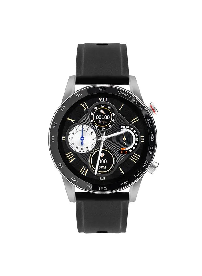Slazenger Slazenger Unisex Quartz Movement Watch, SMART Display and Silicone Strap - SL.7.6418.5.03, Black