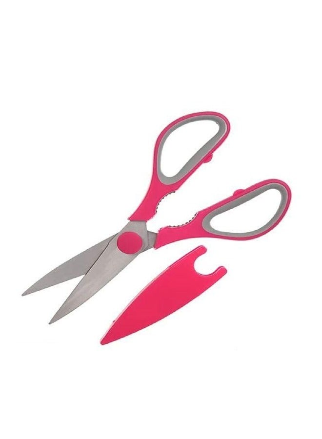 Generic Sharp Scissors And Crusher 2 In 1 With Case 1 Piece  - Image 1
