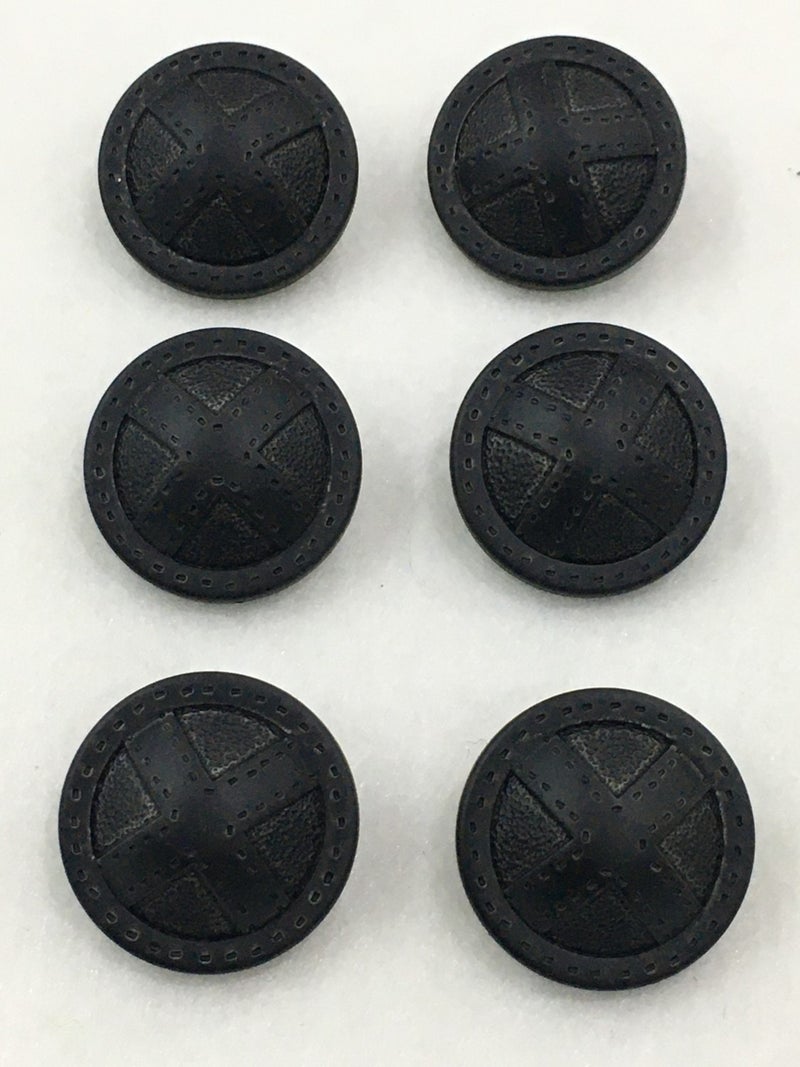 Karan Tuhafiye Karan Haberdashery Trench Coat Button Black - Image 2