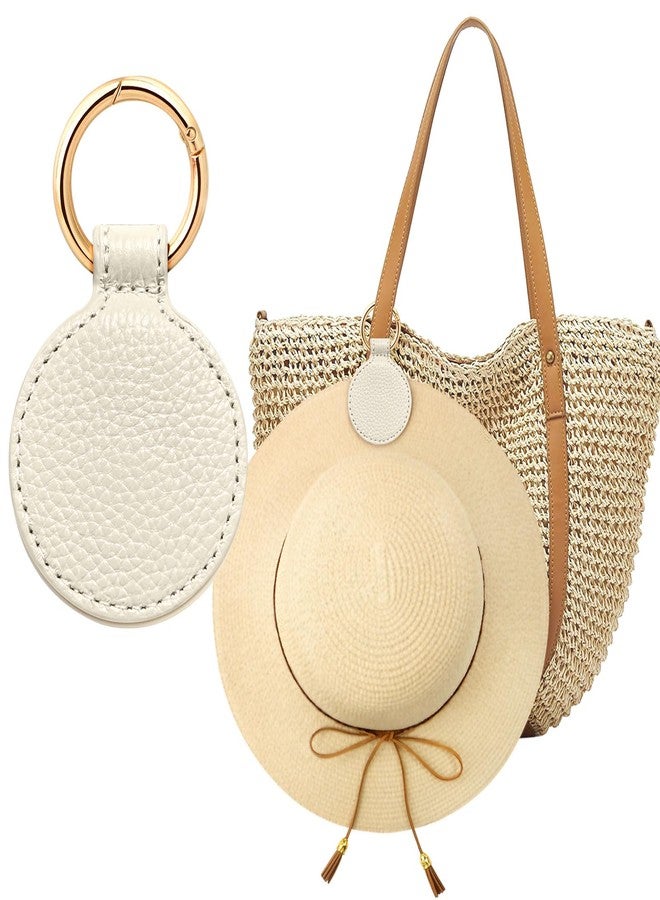 Niveaya Magnetic Hat Clip for Travel on Bag - Magnet Storage Hook, Vacation Traveling Essentials Accessory Beige - Image 1