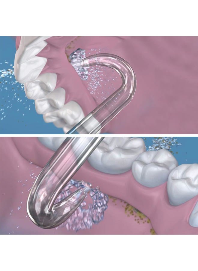 RAXSEG Professional Replacement Tips for Waterpik Water Flosser - 6 Implant Denture Tips - Image 3