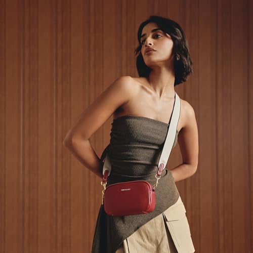 Miraggio Beck Crossbody Bag (Red) - Image 2