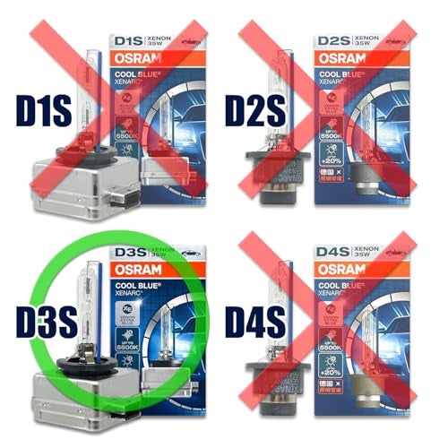 OSRAM Xenarc D3S Cool Blue 66340CB HID Xenon Headlight Bulbs 42V 35W 5500K Made in Germany | Pack of 2 - Image 2