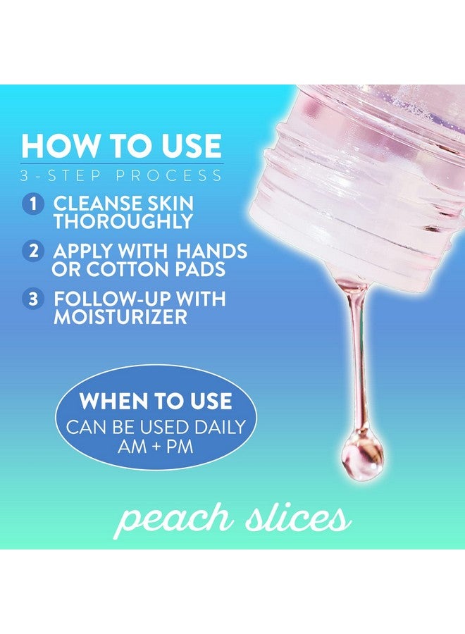 بيتش سلايسز شرائح الخوخ | تونر الحلزون المزيل للشوائب | ٩٥٪ مخاط الحلزون | منظف للمسام | يرطب ويوازن | العناية بالبشرة الكورية | CICA | حمض الهيالورونيك | غير كوميدوغينيك | خالٍ من القسوة | ٤٫٠٥ أونصة - Image 5