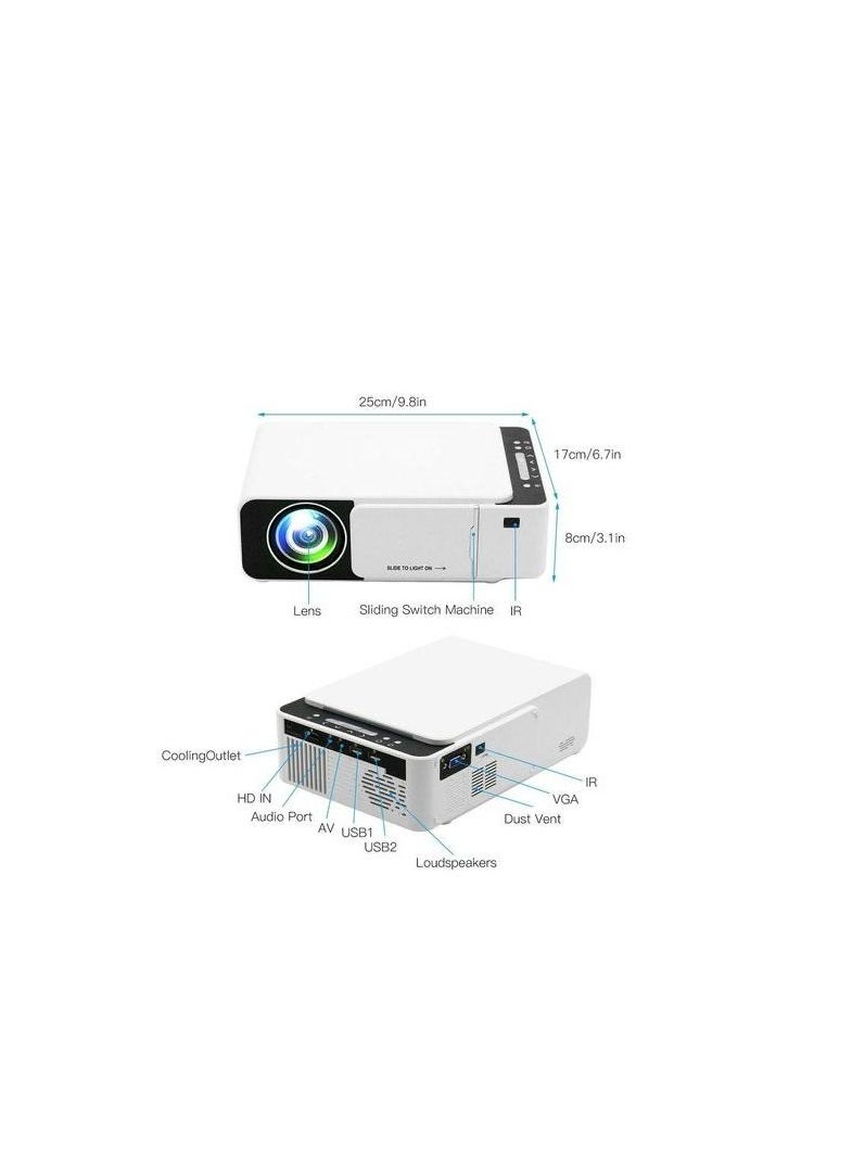borrego - جهاز عرض الوسائط المتعددة Borrego T5 WiFi HD - Image 1