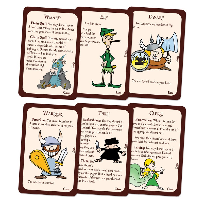 STEVE JACKSON GAMES Munchkin Deluxe Board Game (Base Game), Family Board & Card Game, Adults, Kids, & Fantasy Roleplaying Game, Ages 10+, 3-6 Players, Avg Play Time 120 Min, From Steve Jackson Games - Image 2