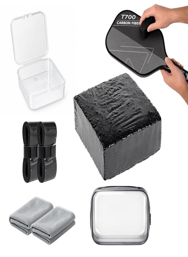 CJZMBSTY Pickleball Paddle Cleaner Eraser Set for Carbon Fiber - Image 1