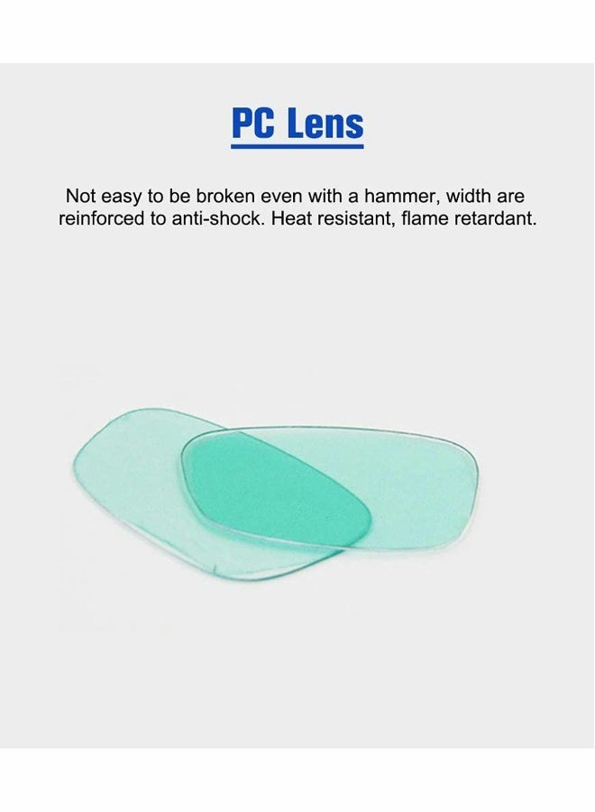 نظارات لحماية اللحام، نظارات أمان تعمل بالطاقة الشمسية مع ميزة التعتيم التلقائي، نظارات لحام بغطاء وجه، نظارات احترافية مزودة بعدسات بشرية للحماية أثناء اللحام - Image 4