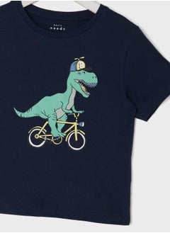 NAME IT Kids Graphic Crew Neck T-Shirt  - Image 3