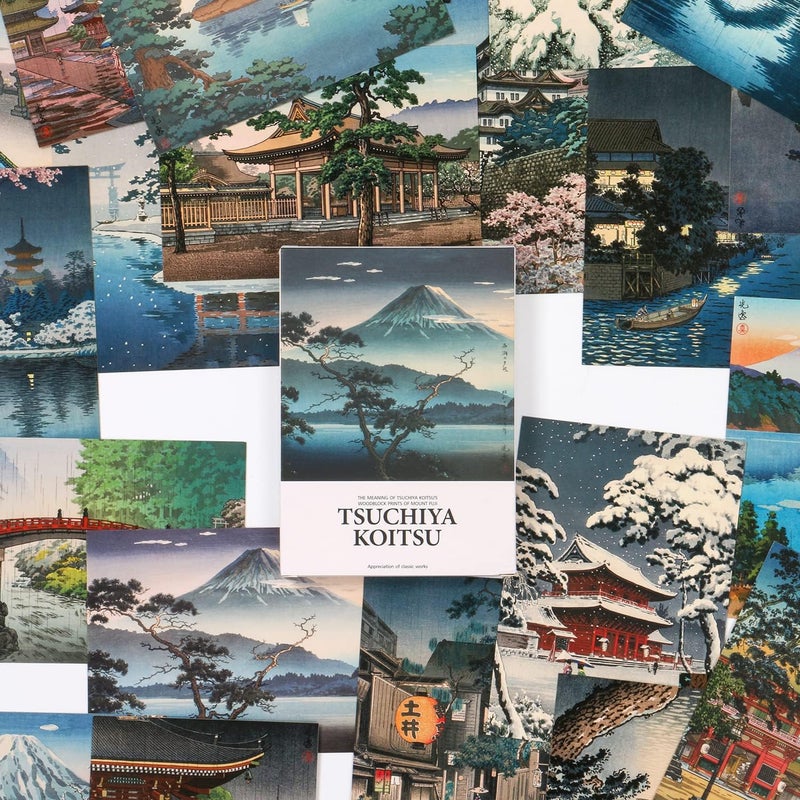 EDENMS Tsuchiya Koitsu Art Postcards, Famous Painting Japanese Artwork Post Cards Bulk Pack(30 Pack), Aesthetic wall art prints decor, Postcards Poster for School Students Teacher Thank You Note Cards - Image 3