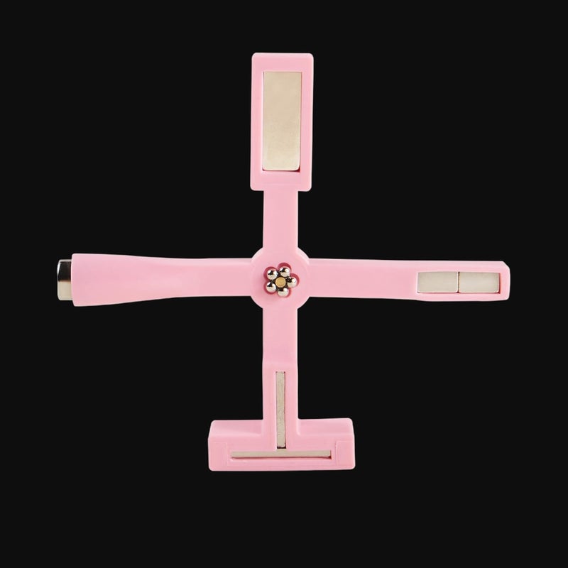 NOVAL Cat Eye Magnet Tool, 5 in 1 Cateye Magnet for Nails, Horseshoe Magnet for Nail Polish, Nail Magnet Tool, Multi-Function 3D Magnetic Cat Eye Gel Polish Nail Art, for Salon, Studio or home use - Image 1