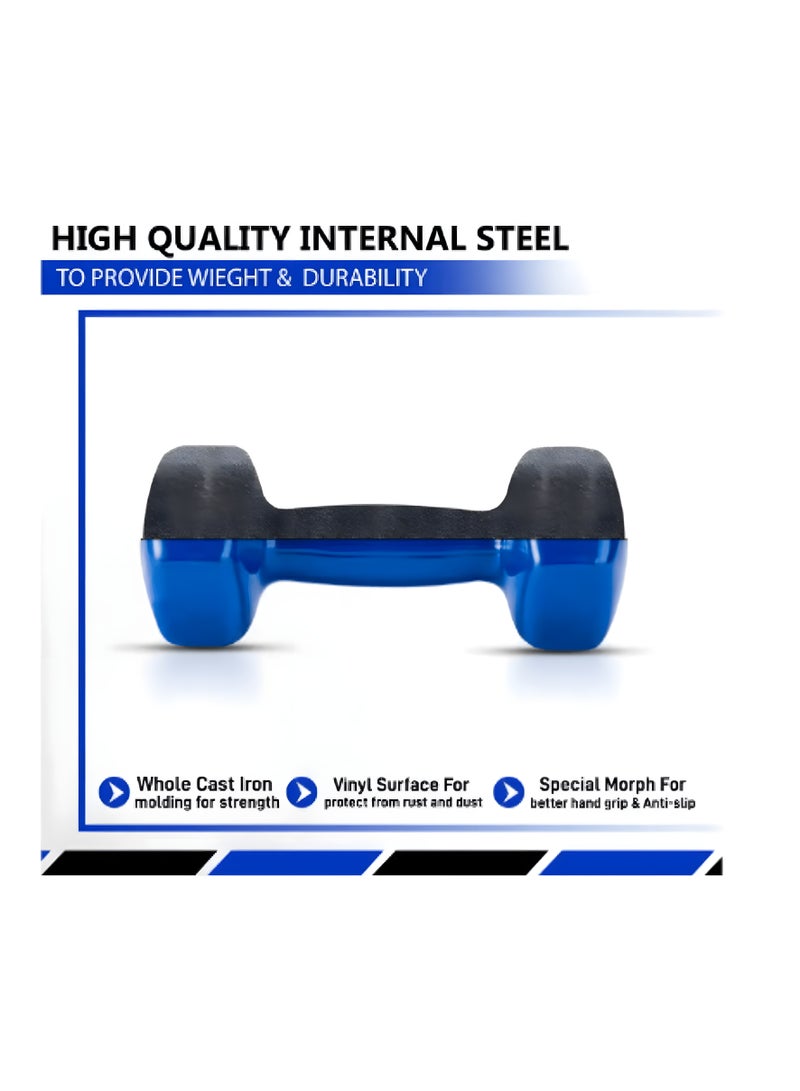 أتش برو اتش برو 1 كجم دمبل فينيل | وزن يد متين ومريح للتمرينات - Image 3