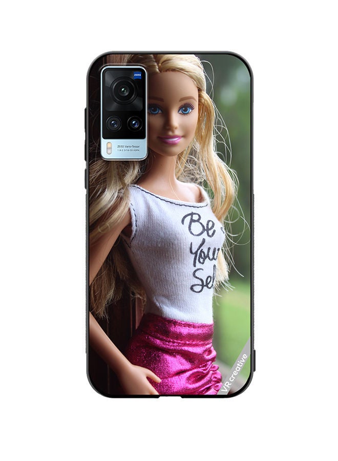 VR CREATIVE Protective Case Cover For Vivo X60 Barbie Doll Design Multicolour - Image 1