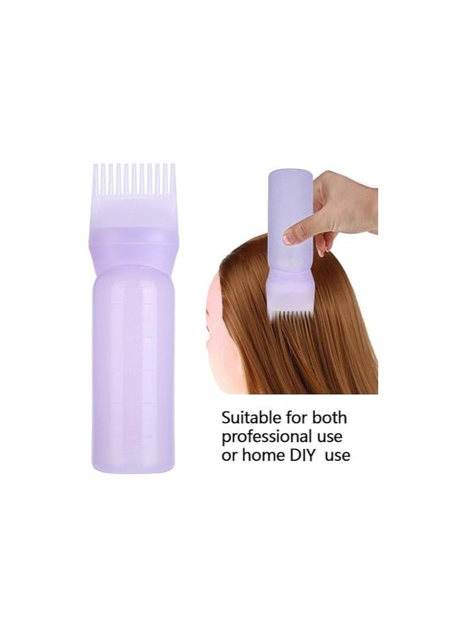 Generic ANGGREK Hair Dyeing Bottle Brush Shampoo Hair Color Oil Comb Applicator Tool Root Comb Applicator Bottle() - Image 4