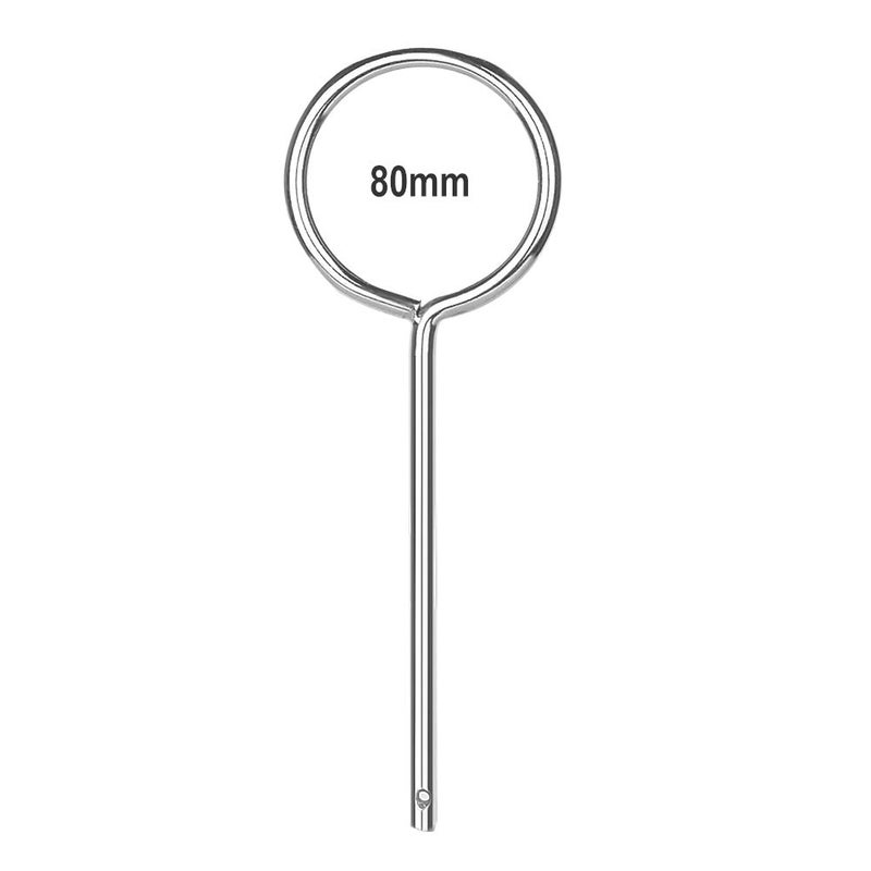 stonylab Support Retort Ring, Chrome-Plated Lab Support Ring Closed Extension Ring in O.D. 80 mm I.D. 65 mm for Laboratory Experiment, Sturdy Corrosion Resistant - Image 2