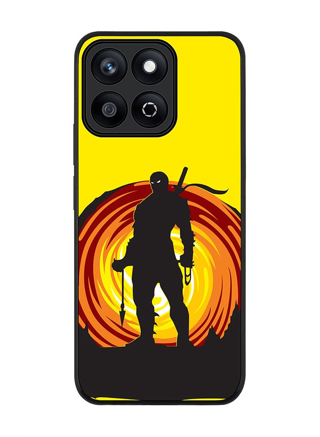 Stylizedd For Honor X7c 4G Case,Slim fit Camera Protection, Shockproof Thin Phone cover  - Ninja Typhoon - Image 1