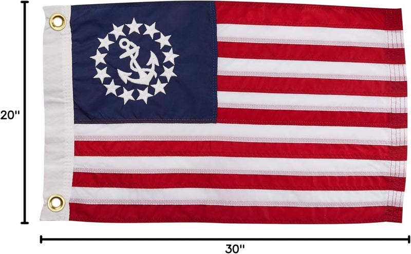 TaylorMade Taylor Made Products US Yacht Ensign Sewn Boat Flag - Image 3