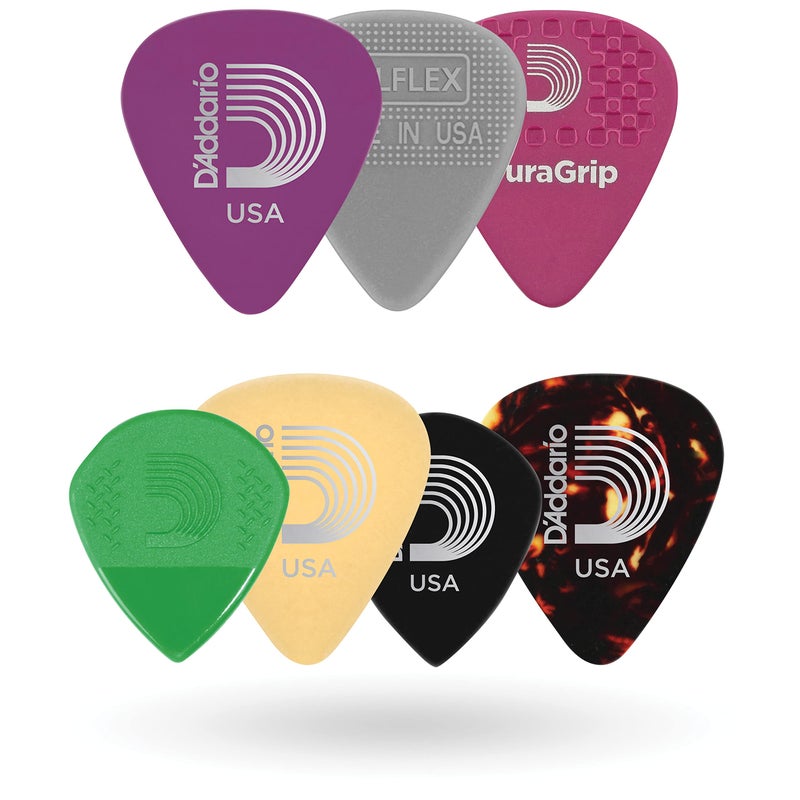 Planet Waves D'Addario Accessories Assorted Guitar Picks, Medium,7 Pack - Image 5