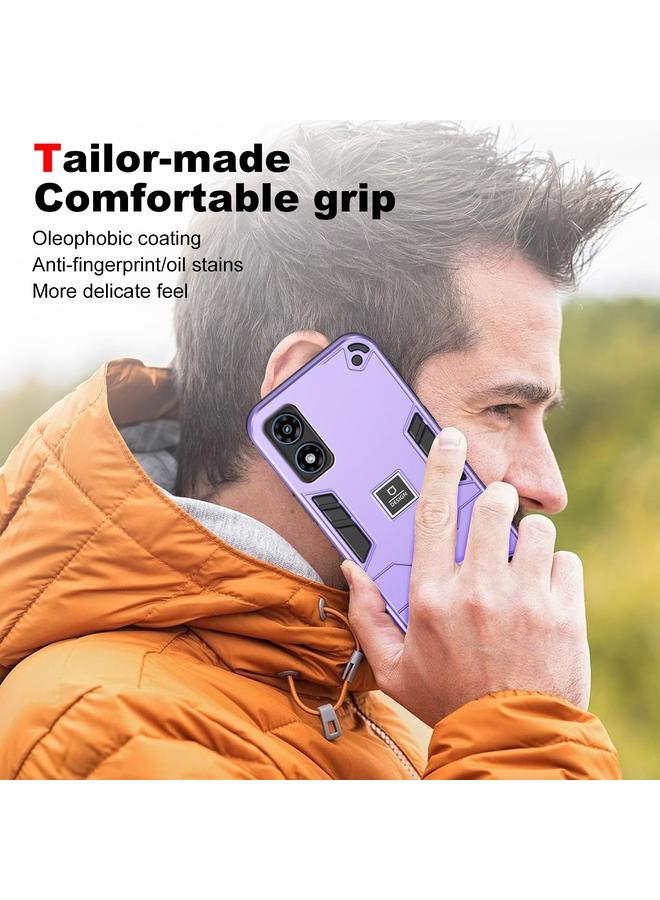 اس-توب جراب لهاتف Motorola Moto G Play 2024 جراب هاتف هجين مقاوم للصدمات من مادة TPU - Image 5