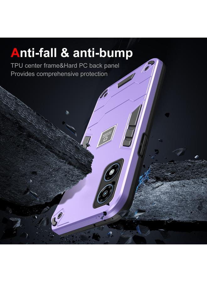 اس-توب جراب لهاتف Motorola Moto G Play 2024 جراب هاتف هجين مقاوم للصدمات من مادة TPU - Image 3