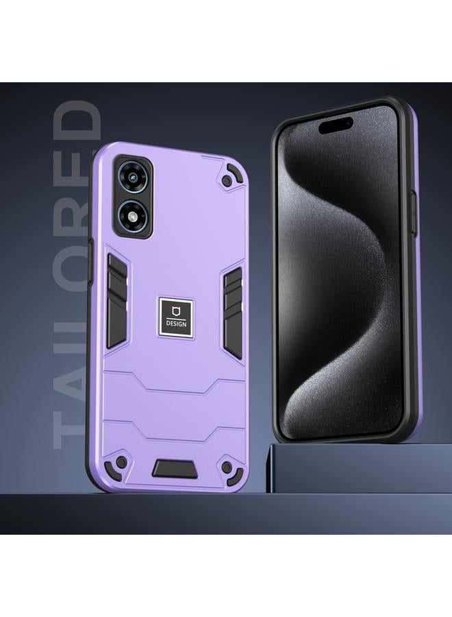 اس-توب جراب لهاتف Motorola Moto G Play 2024 جراب هاتف هجين مقاوم للصدمات من مادة TPU - Image 4